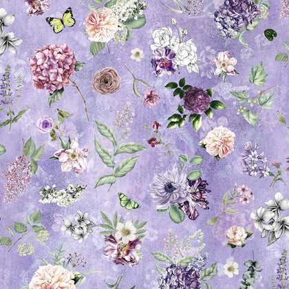 Botanical Charm Lavender # W5372H-70