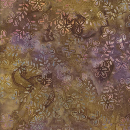 Copper Mountain -  Multi Copper Daisies Batik # 22292-687