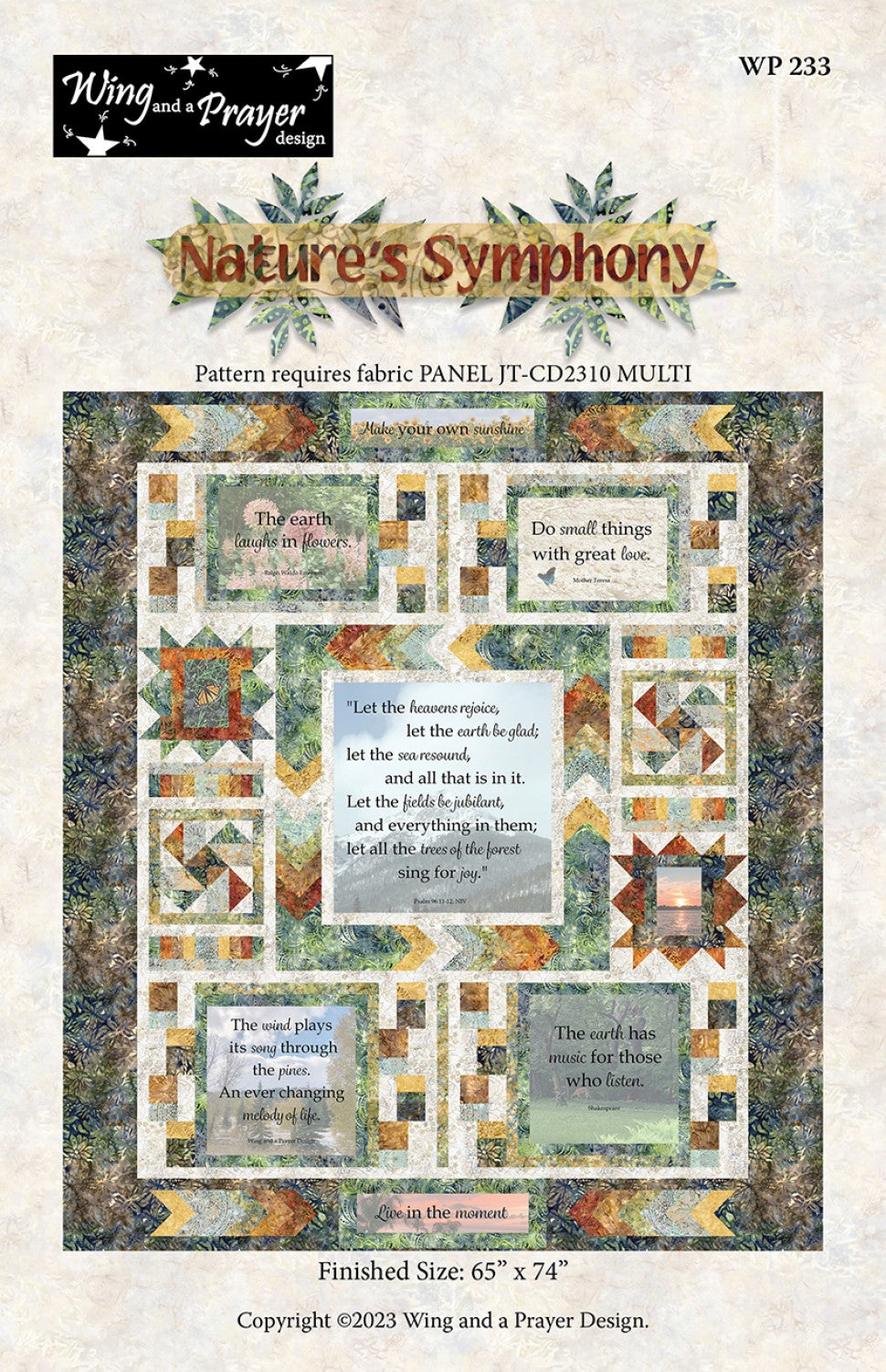 DEPOSIT FOR Nature's Symphony
