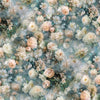 Wings Over Wildflowers - Dusty Teal  # X5702H-D21