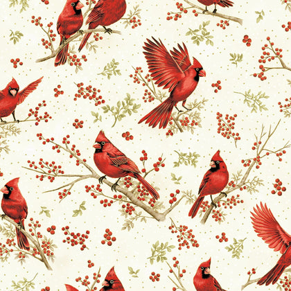Berries And Birch - Natural/Gold  # X7796H-20G