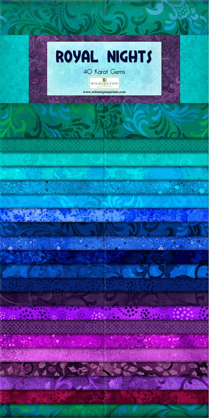 2.5in Strips Essential Gems Royal Nights 40pcs # Q842-28-842
