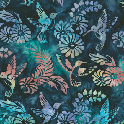 Hummingbirds Evening Batik # SRK2319980