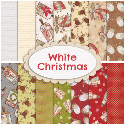 White Christmas - Fat Quarter set