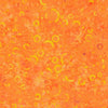 Prismatic Orange Yellow Floating Circles Batik # 22174-885