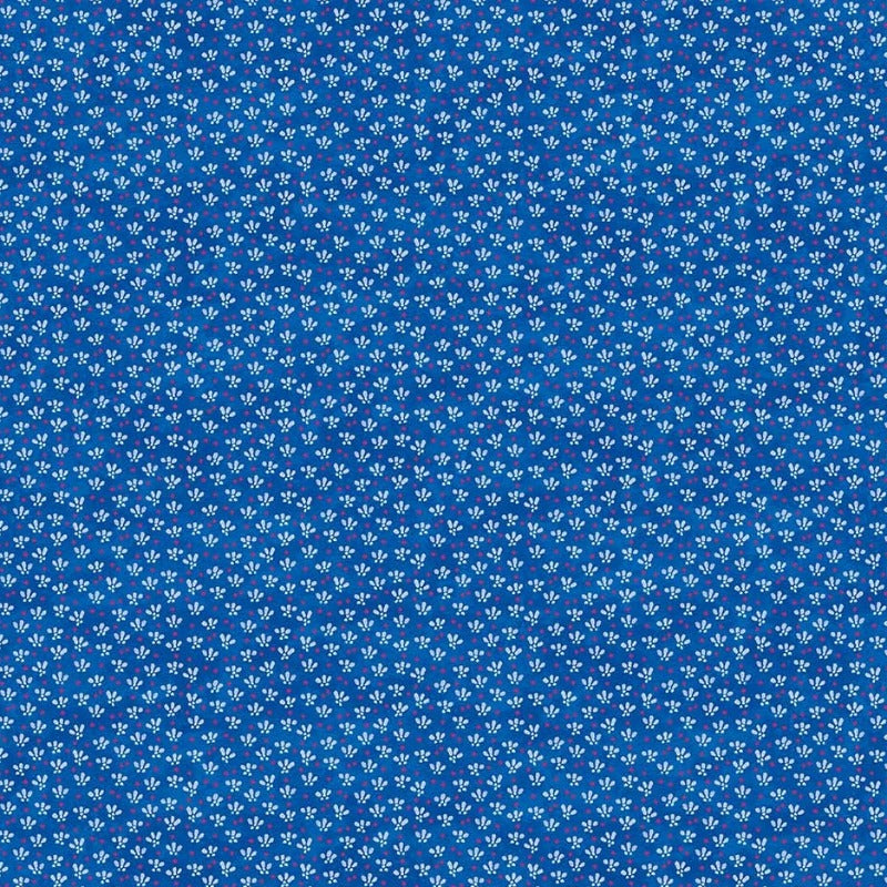 Quilts and Kuspuks -  Blue Flowers 25209-46