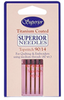 Superior Titanium Coated Needles Size 90/14 5ct