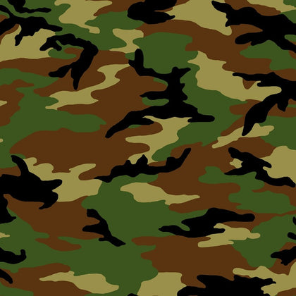 Green Camouflage 108in Wide Back # 51463-1