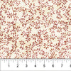 Watercolor Floral Sangria  80644-56 Small Leaves - White Burgundy
