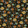 Cleo Bejeweled Abstract Floating Circle # CM1882-BLACK