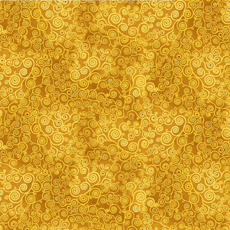 Cleo Gold Golden Swirls # CM1885-GOLD