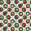 Golden Christmas - Wreaths 252294-10 White