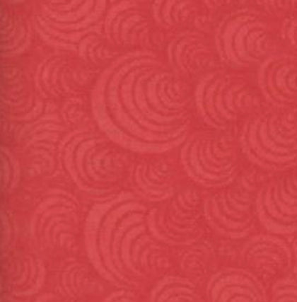 Mooks Swirly Red Flannel 108in Wide Back 109173