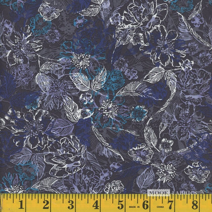 Floral Navy 121383