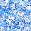 Paper Flurries Navy Big Blizzard 108in Wide Back QBD10200M-N