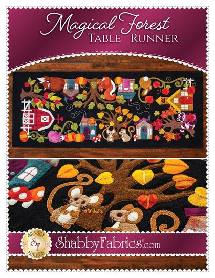 Magical Forest Table Runner # SF49972 Pattern