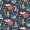Winter's Eve Denim Digital Christmas Toile # Y3536-89