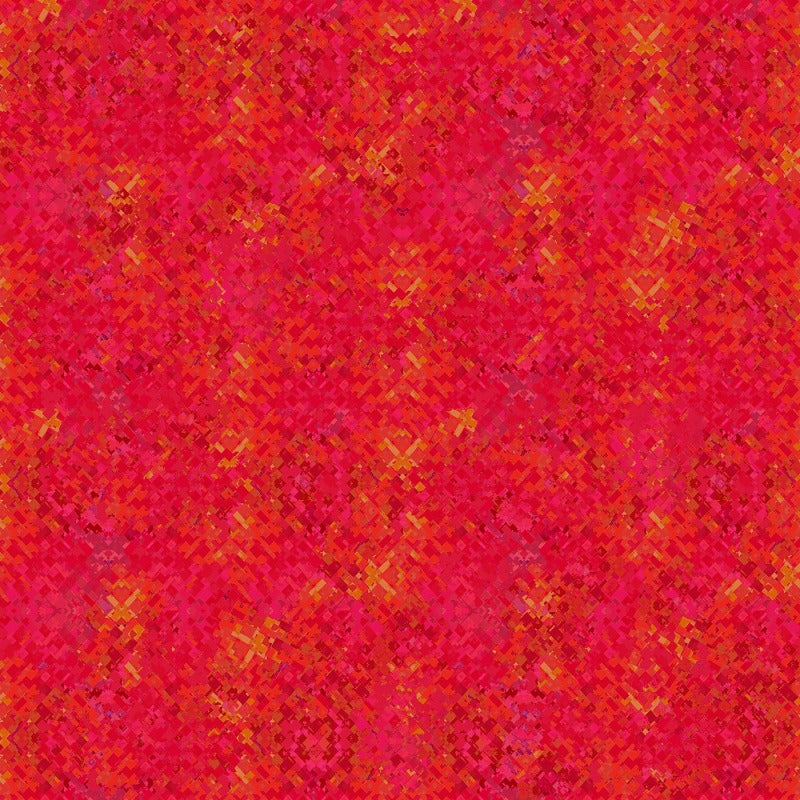 Vibrant Life  Tomato Abstract Digitally Printed # Y3548-80