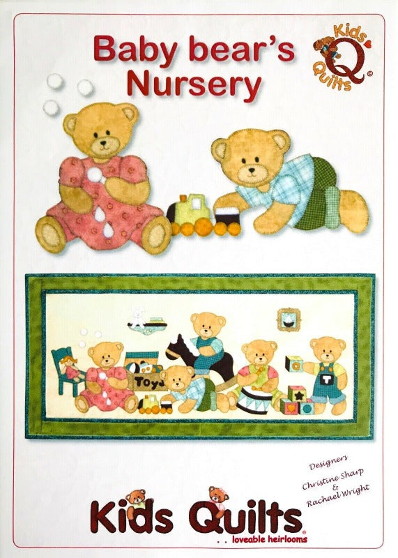 Kids Quilts - Baby Bear's Nursery Pattern